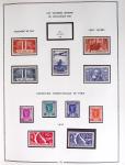 1849-1979, Collection de France en deux classeurs Moc,