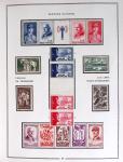 1849-1979, Collection de France en deux classeurs Moc,