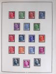 1849-1979, Collection de France en deux classeurs Moc,