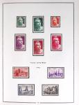 1849-1979, Collection de France en deux classeurs Moc,