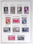 1849-1979, Collection de France en deux classeurs Moc,