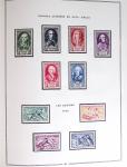 1849-1979, Collection de France en deux classeurs Moc,