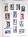 1849-1979, Collection de France en deux classeurs Moc,