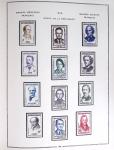 1849-1979, Collection de France en deux classeurs Moc,