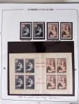 1900-2019, Collection de timbres de France à réarranger