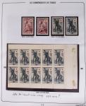 1900-2019, Collection de timbres de France à réarranger