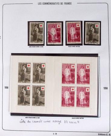 1900-2019, Collection de timbres de France à réarranger