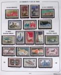1900-2019, Collection de timbres de France à réarranger