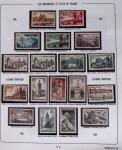 1900-2019, Collection de timbres de France à réarranger