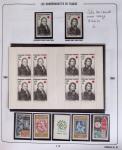 1900-2019, Collection de timbres de France à réarranger