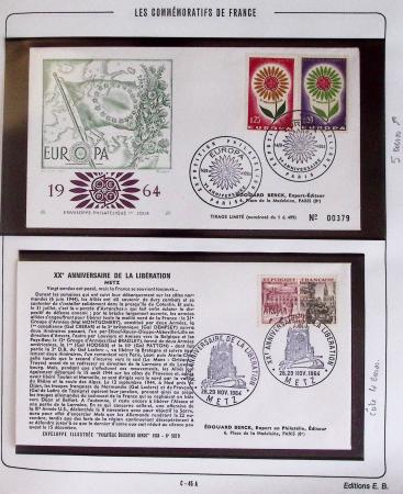 1900-2019, Collection de timbres de France à réarranger