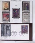 1900-2019, Collection de timbres de France à réarranger