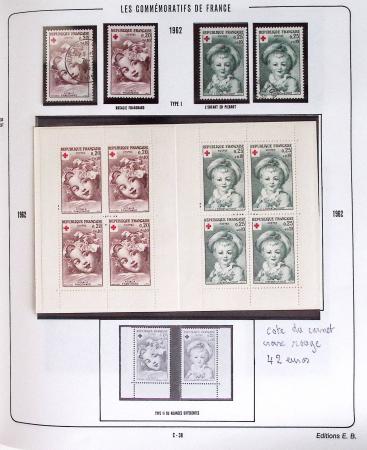 1900-2019, Collection de timbres de France à réarranger
