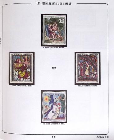 1900-2019, Collection de timbres de France à réarranger