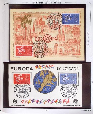 1900-2019, Collection de timbres de France à réarranger