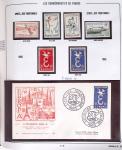 1900-2019, Collection de timbres de France à réarranger