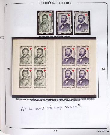 1900-2019, Collection de timbres de France à réarranger