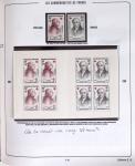 1900-2019, Collection de timbres de France à réarranger