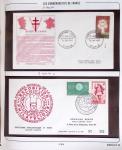 1900-2019, Collection de timbres de France à réarranger