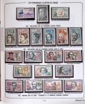 1900-2019, Collection de timbres de France à réarranger