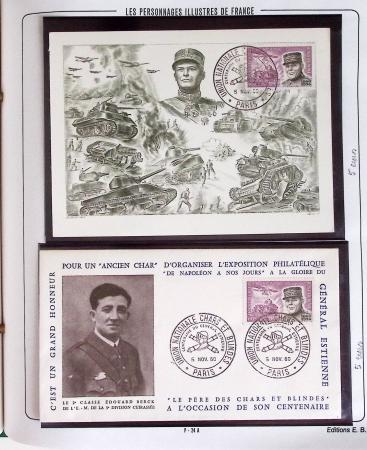1900-2019, Collection de timbres de France à réarranger