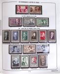1900-2019, Collection de timbres de France à réarranger