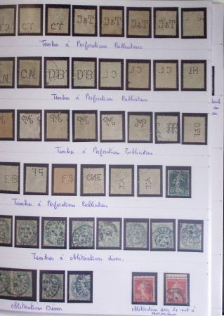 1900-2019, Collection de timbres de France à réarranger