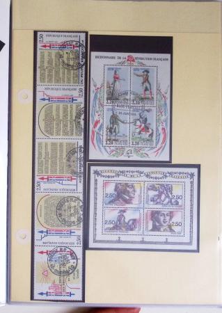 1900-2019, Collection de timbres de France à réarranger