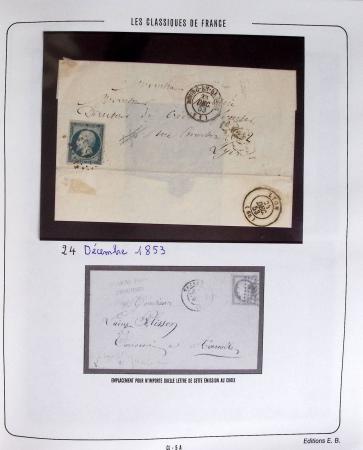 1900-2019, Collection de timbres de France à réarranger