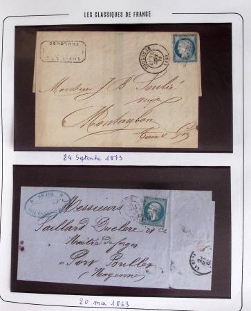 1900-2019, Collection de timbres de France à réarranger
