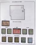 1900-2019, Collection de timbres de France à réarranger