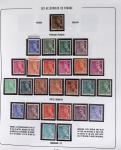 1900-2019, Collection de timbres de France à réarranger