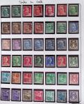1900-2019, Collection de timbres de France à réarranger