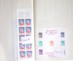 1900-2019, Collection de timbres de France à réarranger