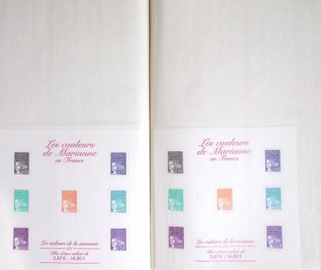 1900-2019, Collection de timbres de France à réarranger