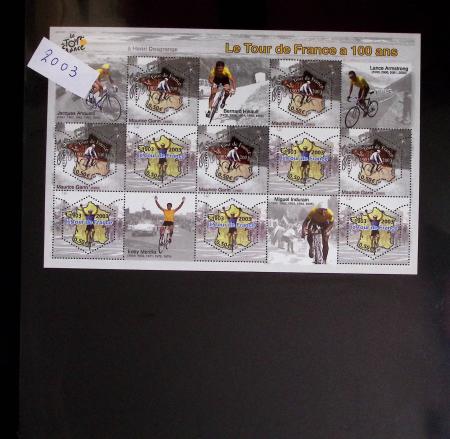 1900-2019, Collection de timbres de France à réarranger