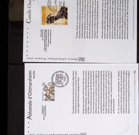1900-2019, Collection de timbres de France à réarranger
