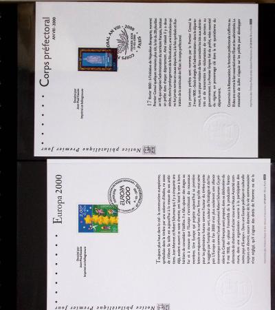 1900-2019, Collection de timbres de France à réarranger