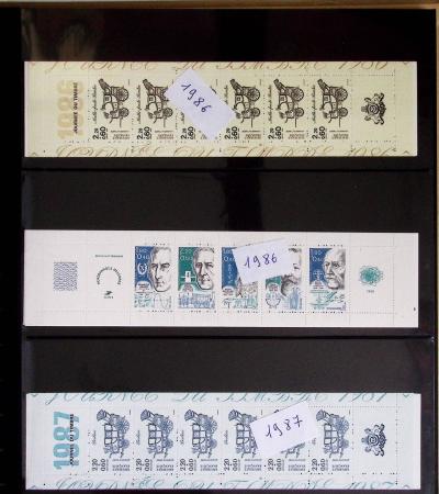 1900-2019, Collection de timbres de France à réarranger