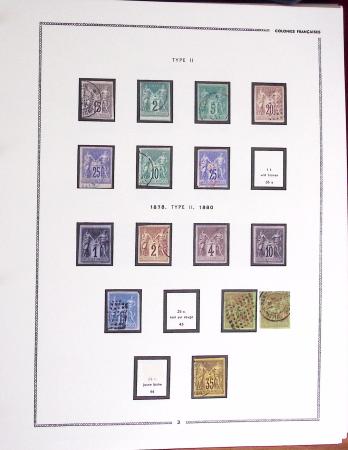 1859-2020, Collection de COLONIES en 18 albums et classeurs,