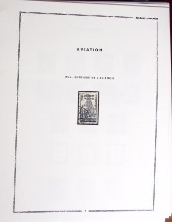 1859-2020, Collection de COLONIES en 18 albums et classeurs,