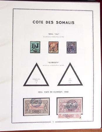 1859-2020, Collection de COLONIES en 18 albums et classeurs,