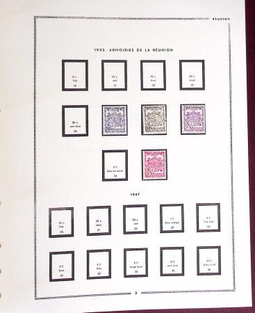 1859-2020, Collection de COLONIES en 18 albums et classeurs,
