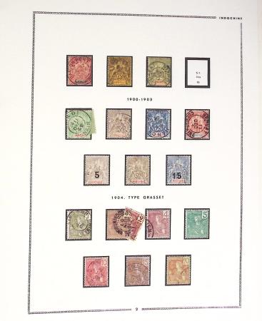 1859-2020, Collection de COLONIES en 18 albums et classeurs,