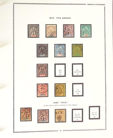 1859-2020, Collection de COLONIES en 18 albums et classeurs,