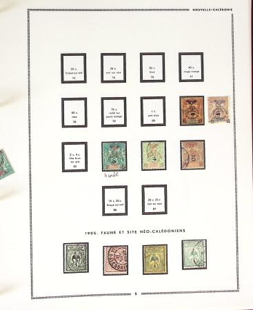 1859-2020, Collection de COLONIES en 18 albums et classeurs,