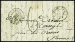 VALISE DIPLOMATIQUE Rarissime lettre datée de Paris