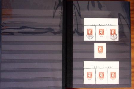 1876-2022, Collection de France en deux classeurs,