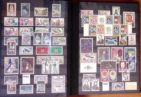 1876-2022, Collection de France en deux classeurs,