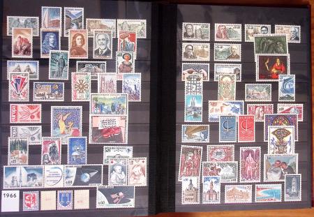 1876-2022, Collection de France en deux classeurs,